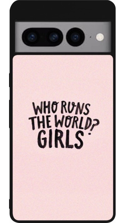 Google Pixel 7 Pro Case Hülle - Silikon schwarz Womens day 2026 3