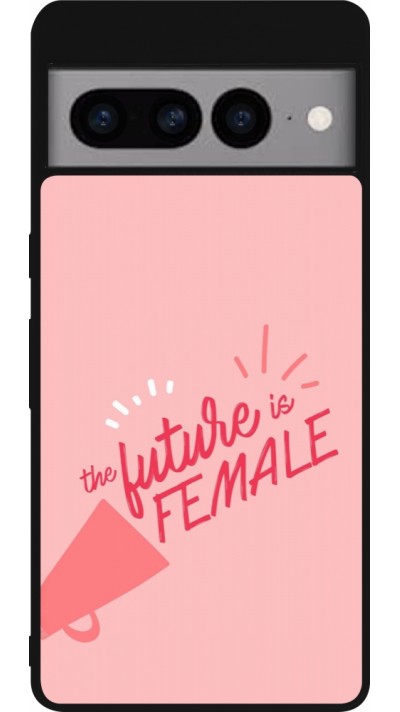 Google Pixel 7 Pro Case Hülle - Silikon schwarz Womens day 2026 4