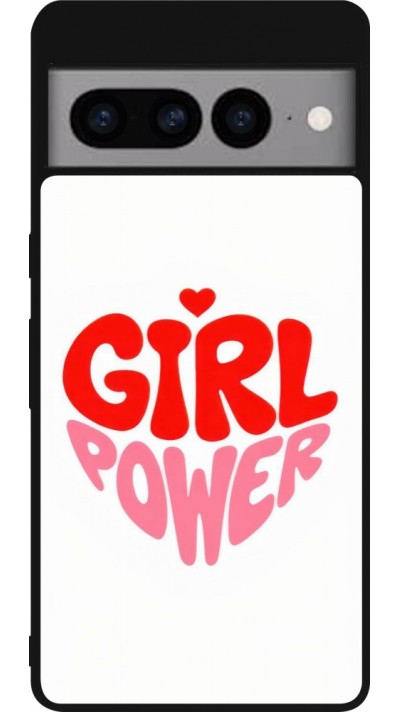 Google Pixel 7 Pro Case Hülle - Silikon schwarz Womens day 2026 6