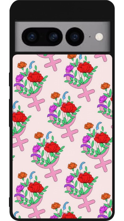 Google Pixel 7 Pro Case Hülle - Silikon schwarz Womens day 2026 7