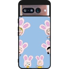 Google Pixel 8 Case Hülle - Silikon schwarz Easter 2026 Snoopy