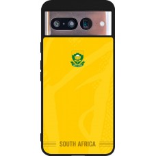 Google Pixel 8 Case Hülle - Silikon schwarz Südafrika 2026 personalisierbares Fussballtrikot
