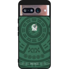 Google Pixel 8 Case Hülle - Silikon schwarz Mexiko 2026 personalisierbares Fussballtrikot