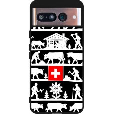 Google Pixel 8 Case Hülle - Silikon schwarz Poya Schweiz 1 schwarz
