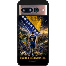 Google Pixel 8 Case Hülle - Silikon schwarz Fussball Bosnien und Herzegowina splash 2026