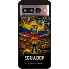 Google Pixel 8 Case Hülle - Silikon schwarz Fussball Ecuador splash 2026
