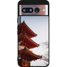 Google Pixel 8 Case Hülle - Silikon schwarz Spring 23 Japan