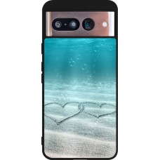 Coque Google Pixel 8 - Silicone rigide noir Summer 18 19
