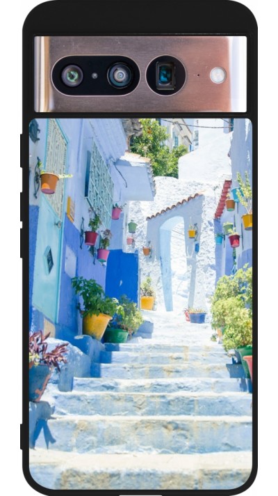 Google Pixel 8 Case Hülle - Silikon schwarz Summer 2021 18