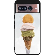 Google Pixel 8 Case Hülle - Silikon schwarz Summer 2025 Cornet