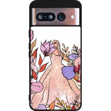 Google Pixel 8 Case Hülle - Silikon schwarz Taylor Swift Sketch - White