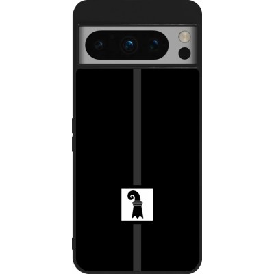 Google Pixel 8 Pro Case Hülle - Silikon schwarz Kanton BS schwarz