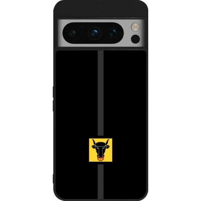 Google Pixel 8 Pro Case Hülle - Silikon schwarz Kanton UR schwarz