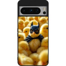 Google Pixel 8 Pro Case Hülle - Silikon schwarz Easter 2026 Chicken Batman