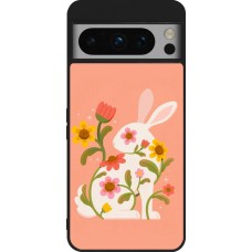 Google Pixel 8 Pro Case Hülle - Silikon schwarz Easter 2026 Rabbit collage
