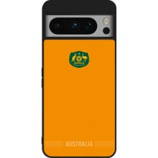 Google Pixel 8 Pro Case Hülle - Silikon schwarz Australien 2026 personalisierbares Fussballtrikot