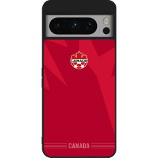 Google Pixel 8 Pro Case Hülle - Silikon schwarz Kanada 2026 personalisierbares Fussballtrikot