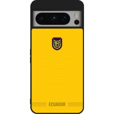 Google Pixel 8 Pro Case Hülle - Silikon schwarz Ecuador 2026 personalisierbares Fussballtrikot