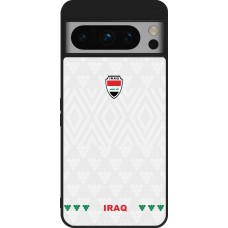 Google Pixel 8 Pro Case Hülle - Silikon schwarz Irak 2026 personalisierbares Fussballtrikot