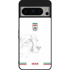 Google Pixel 8 Pro Case Hülle - Silikon schwarz Iran 2026 personalisierbares Fussballtrikot