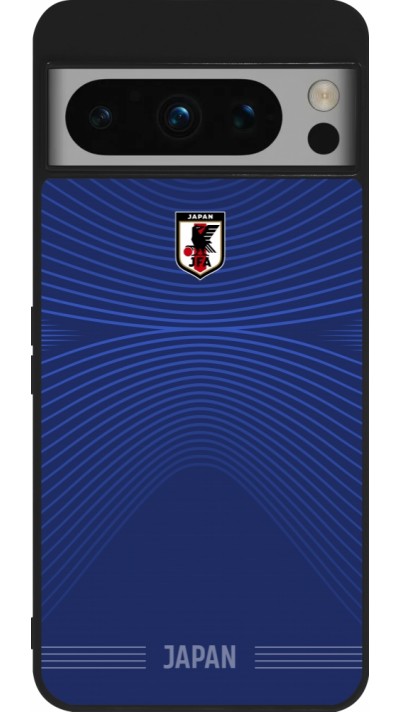 Google Pixel 8 Pro Case Hülle - Silikon schwarz Japan 2022 personalisierbares Fussballtrikot