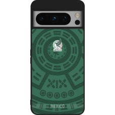 Google Pixel 8 Pro Case Hülle - Silikon schwarz Mexiko 2026 personalisierbares Fussballtrikot