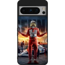 Google Pixel 8 Pro Case Hülle - Silikon schwarz Senna The King of Rain