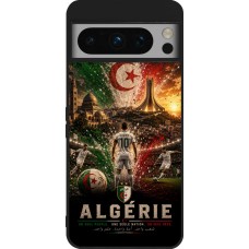 Google Pixel 8 Pro Case Hülle - Silikon schwarz Fussball Algerien splash 2026