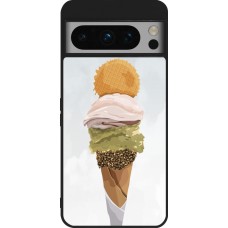 Coque Google Pixel 8 Pro - Silicone rigide noir Summer 2025 Cornet