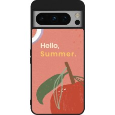 Google Pixel 8 Pro Case Hülle - Silikon schwarz Summer 2025 Hello summer