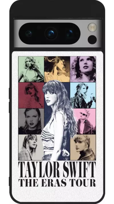 Google Pixel 8 Pro Case Hülle - Silikon schwarz Taylor Swift The Eras Tour
