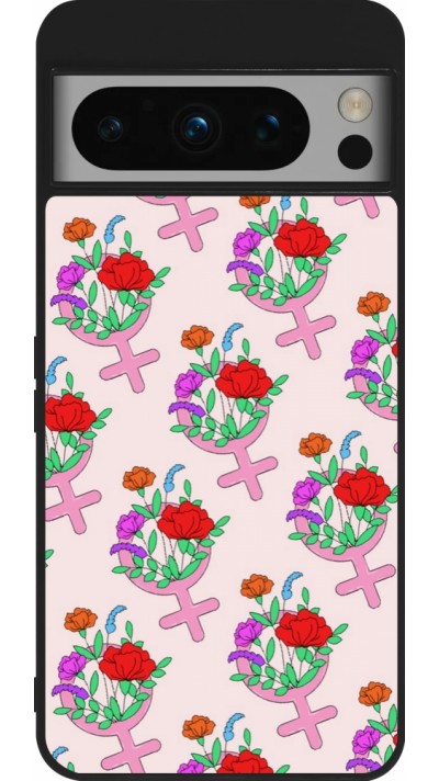 Google Pixel 8 Pro Case Hülle - Silikon schwarz Womens day 2026 7