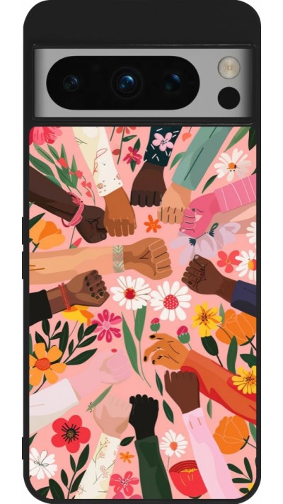 Google Pixel 8 Pro Case Hülle - Silikon schwarz Womens day 2026 8