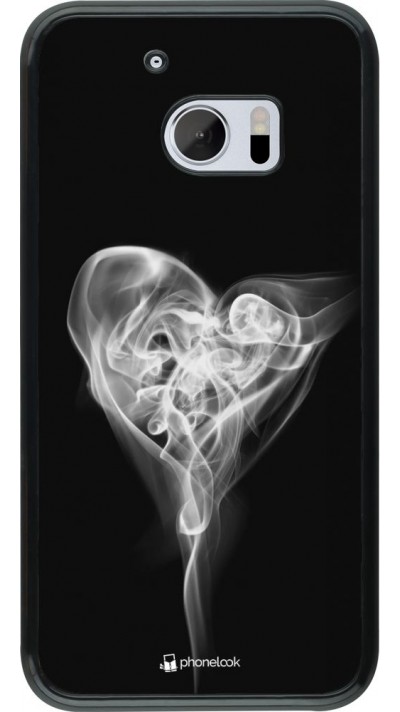 Hülle HTC 10 - Valentine 2022 Black Smoke
