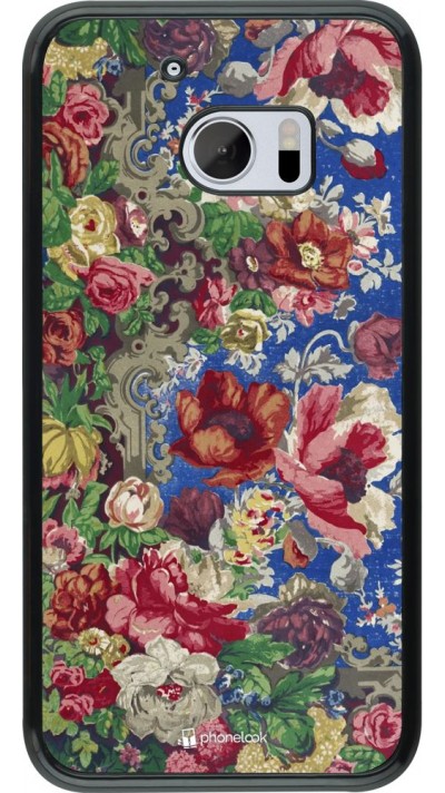 Hülle HTC 10 - Vintage Art Flowers