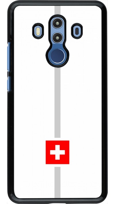 Coque Huawei Mate 10 Pro - Canton CH blanc