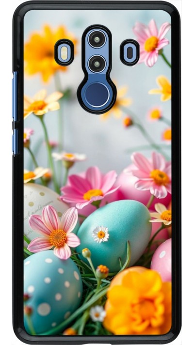 Huawei Mate 10 Pro Case Hülle - Easter 2026 Eggs with flowers