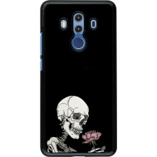 Huawei Mate 10 Pro Case Hülle - Halloween 2023 rose and skeleton