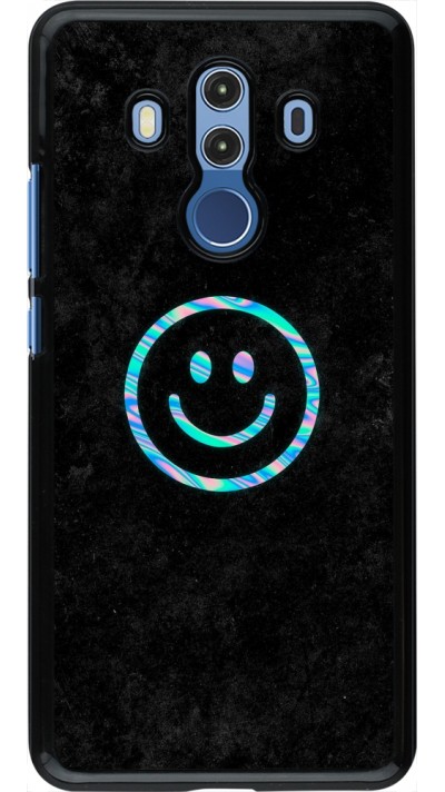 Huawei Mate 10 Pro Case Hülle - Happy smiley irisirt