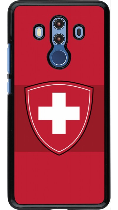 Huawei Mate 10 Pro Case Hülle - Hockey World Championship Ecusson Suisse