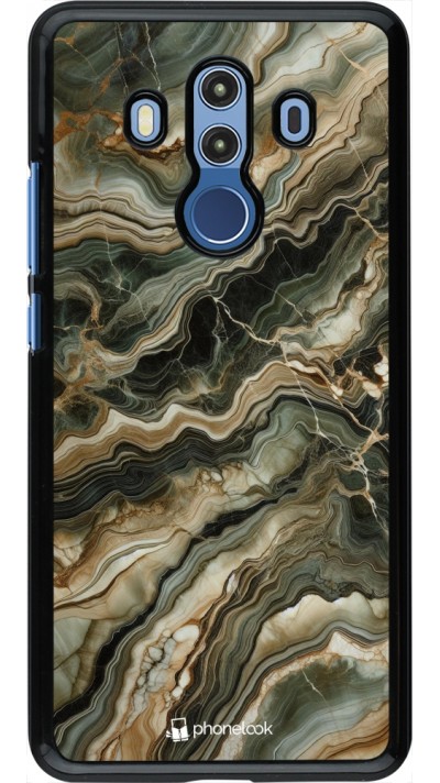 Huawei Mate 10 Pro Case Hülle - Oliv Marmor