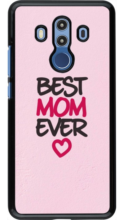 Huawei Mate 10 Pro Case Hülle - Mom 2023 best Mom ever pink