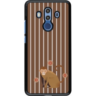 Huawei Mate 10 Pro Case Hülle - Monkey with stripes