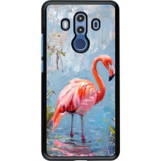 Huawei Mate 10 Pro Case Hülle - Paint Flamingo