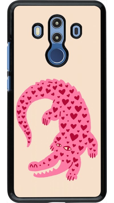 Huawei Mate 10 Pro Case Hülle - Pink crocodile 2026