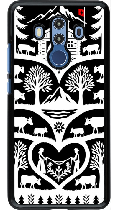 Huawei Mate 10 Pro Case Hülle - Poya Schweiz 2 schwarz