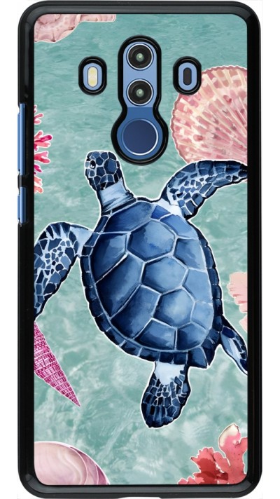 Huawei Mate 10 Pro Case Hülle - Preppy Turtle