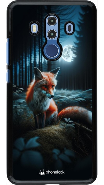 Huawei Mate 10 Pro Case Hülle - Fuchs Mond Wald