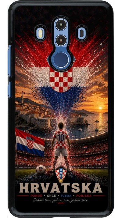 Huawei Mate 10 Pro Case Hülle - Fussball Kroatien splash 2026