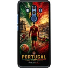Huawei Mate 10 Pro Case Hülle - Fussball Portugal splash 2026